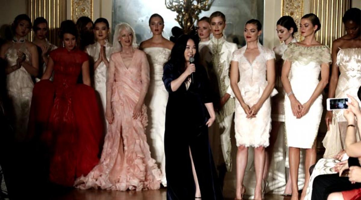 Celebrity Chinese Designer Grace Chen​s​ Debut London Collection at Lancaster House