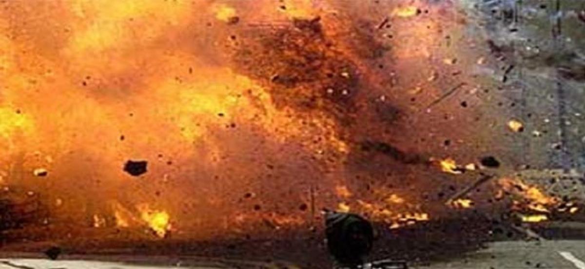 Two injured in bomb explosion