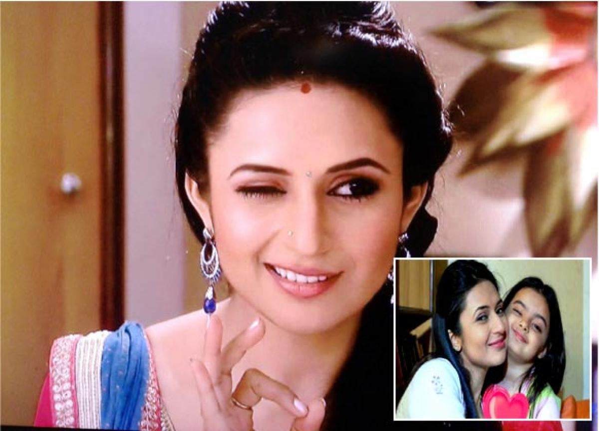 Divyanka Tripathi surprises her onscreen daughter