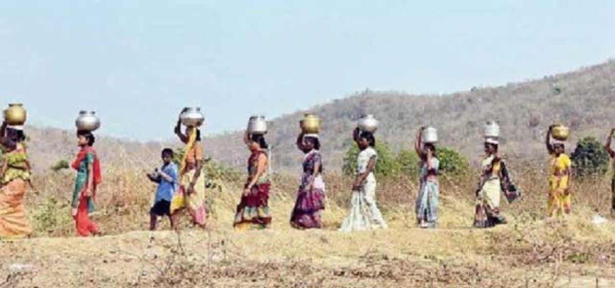 Water crisis deepens in 4 districts of Telangana
