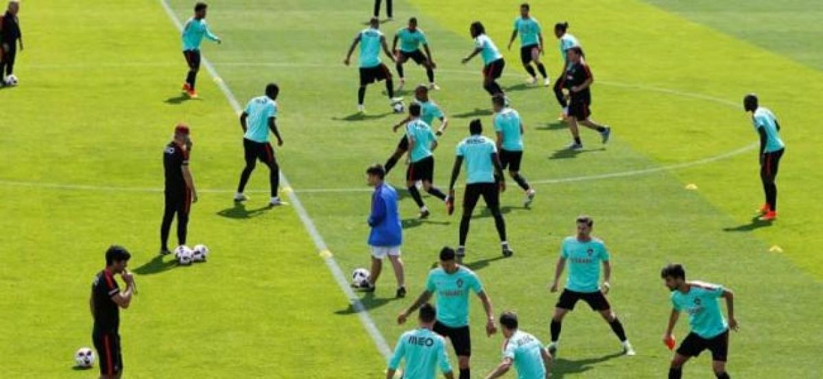 Portugal practise for game of their lives