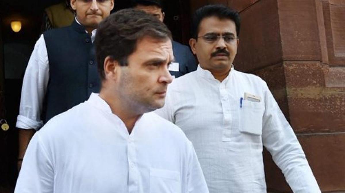 Are protests against fee hike sedition: Rahul Gandhi