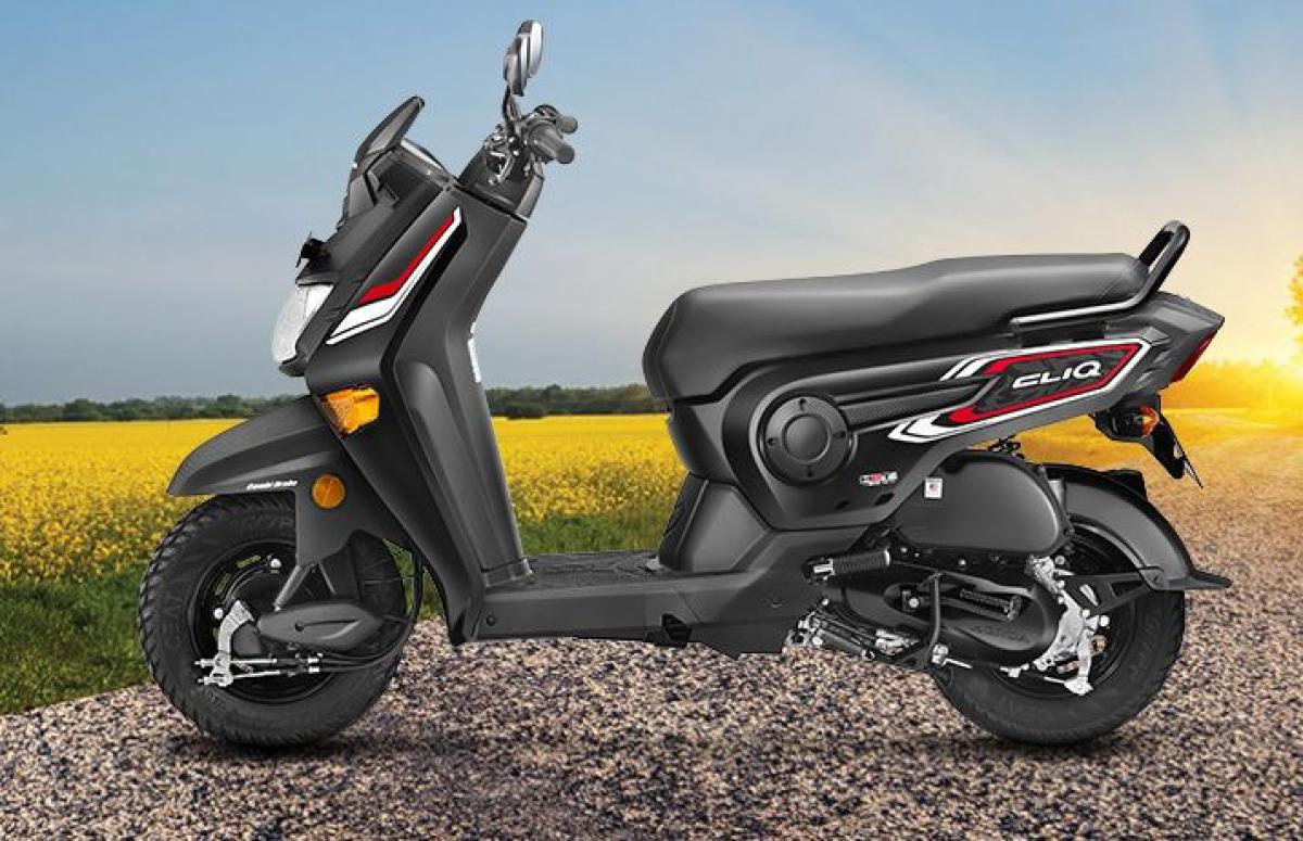 Honda Cliq Launched At Rs 42,499