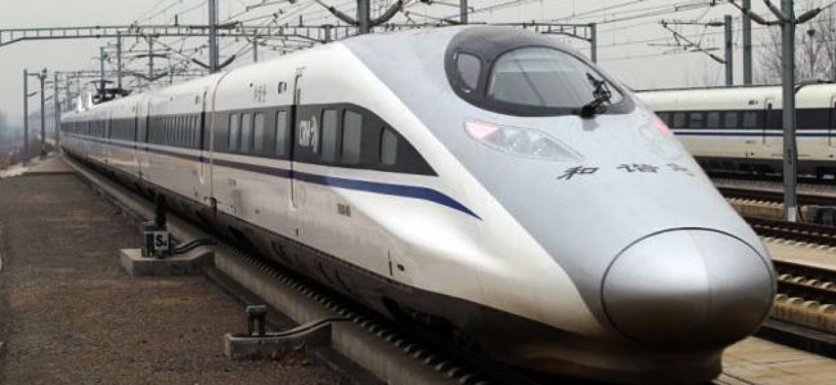 Chinas fastest bullet train makes debut By K J M Varma