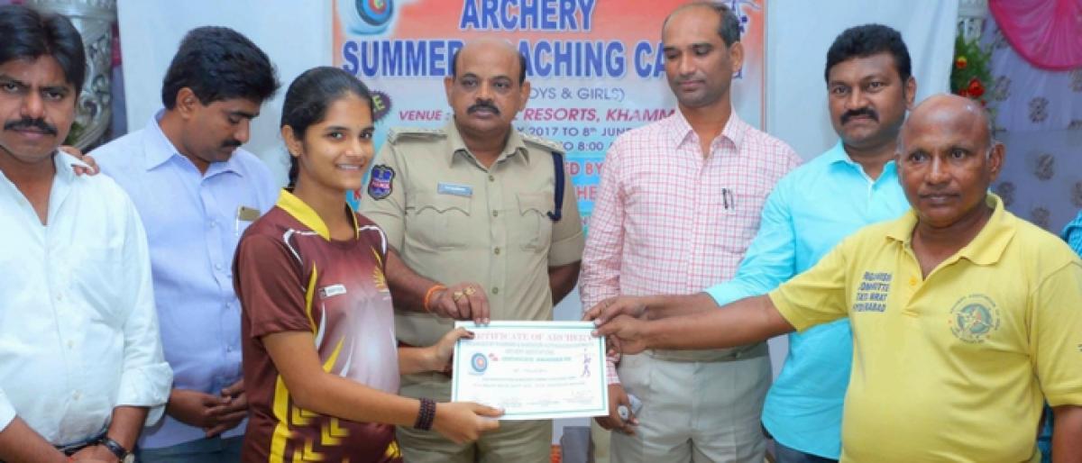 Students advised to perform well in Archery