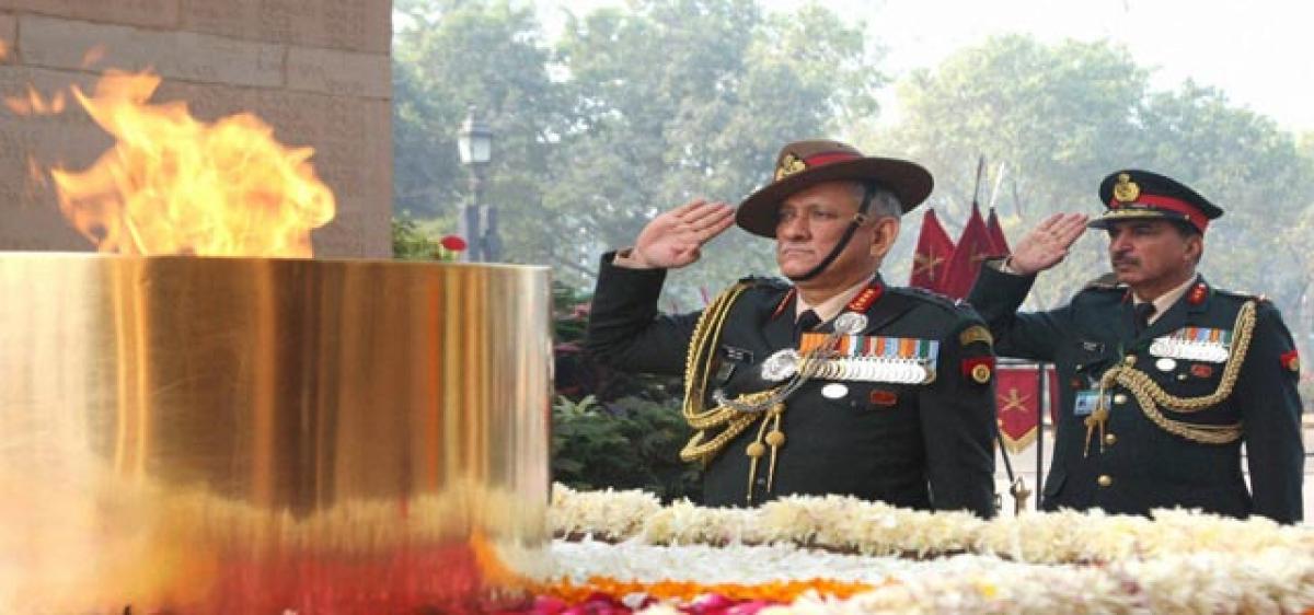 New Army chief Gen Rawat talks tough