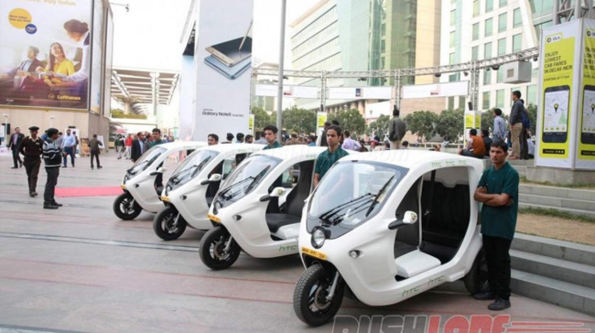 Swedens Zbee electric rickshaw hits Delhi roads