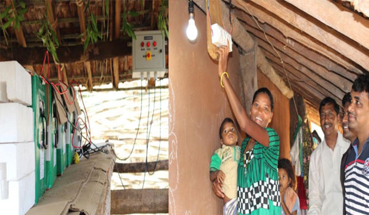 Bringing light in tribals  lives