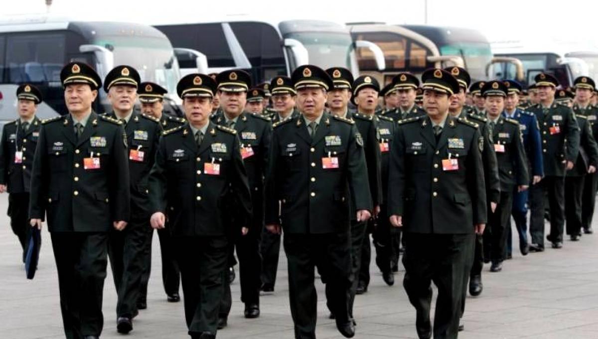 Chinas desire for peace reflected in its army size down