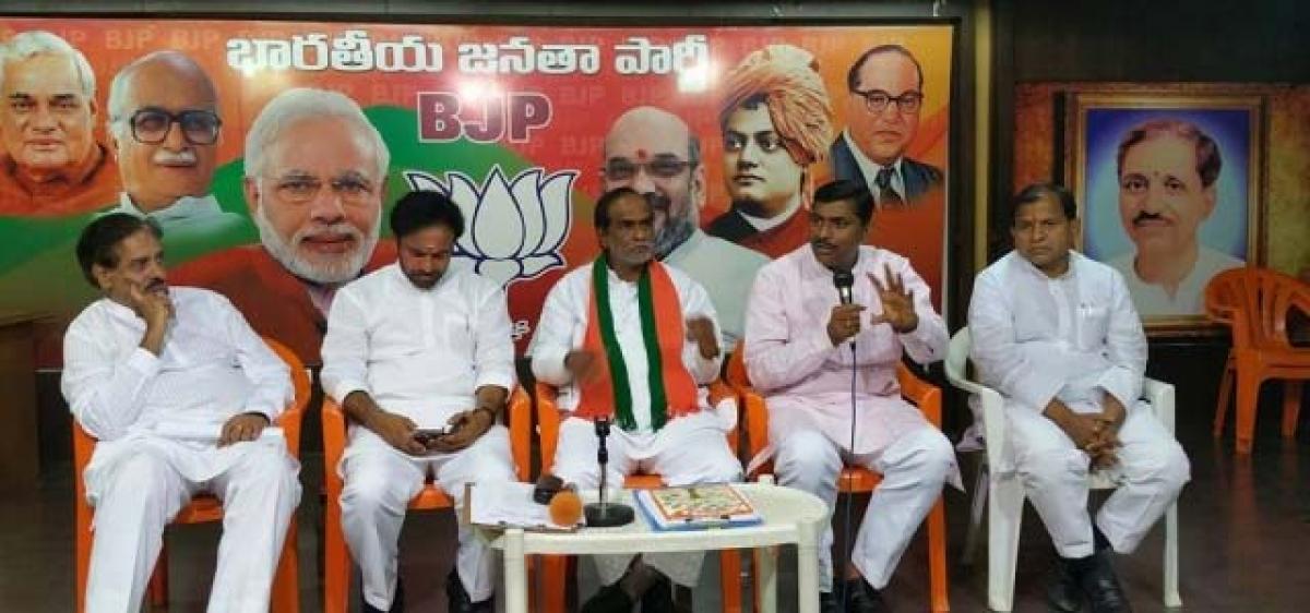 BJP pitches for Telangana development