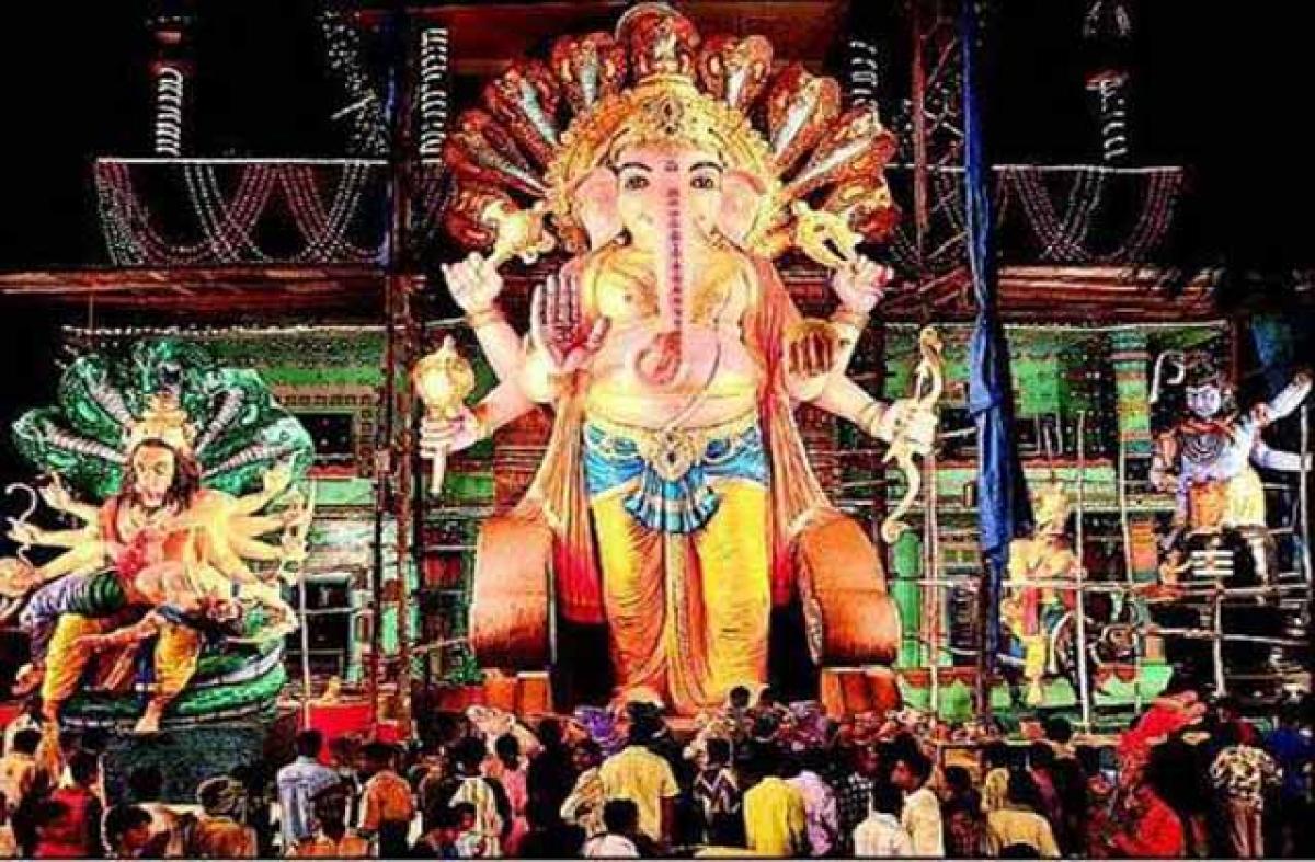 Khairatabad Ganesh immersion amidst special arrangements