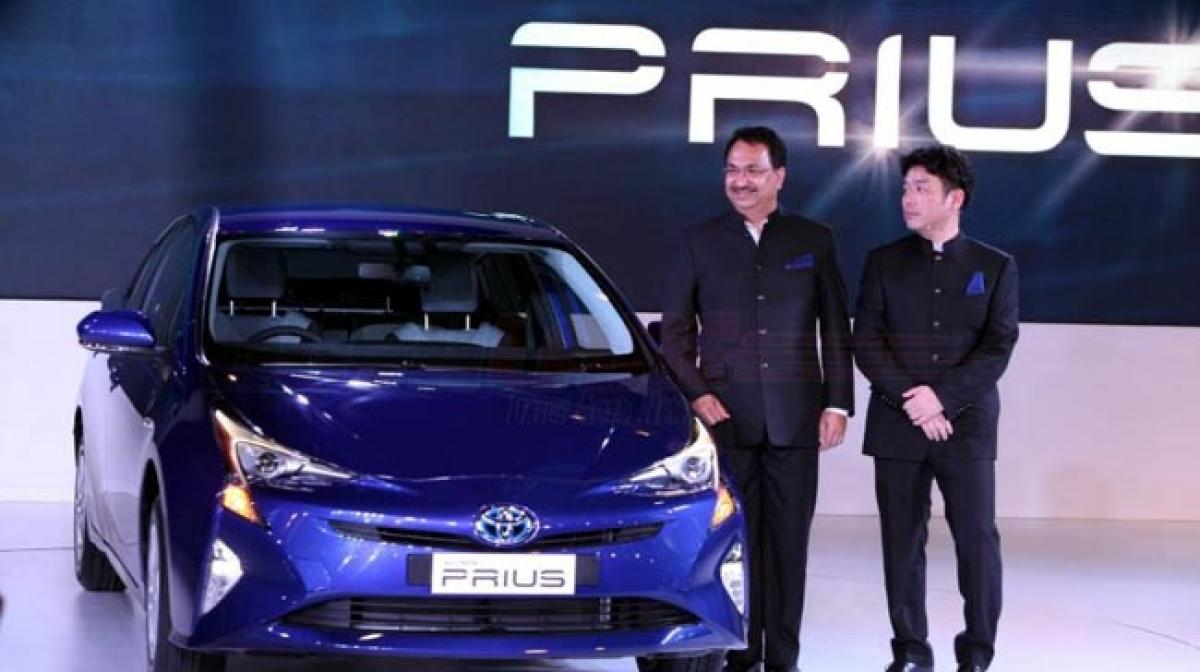 New gen Toyota Prius makes India debut: 2016 Auto Expo