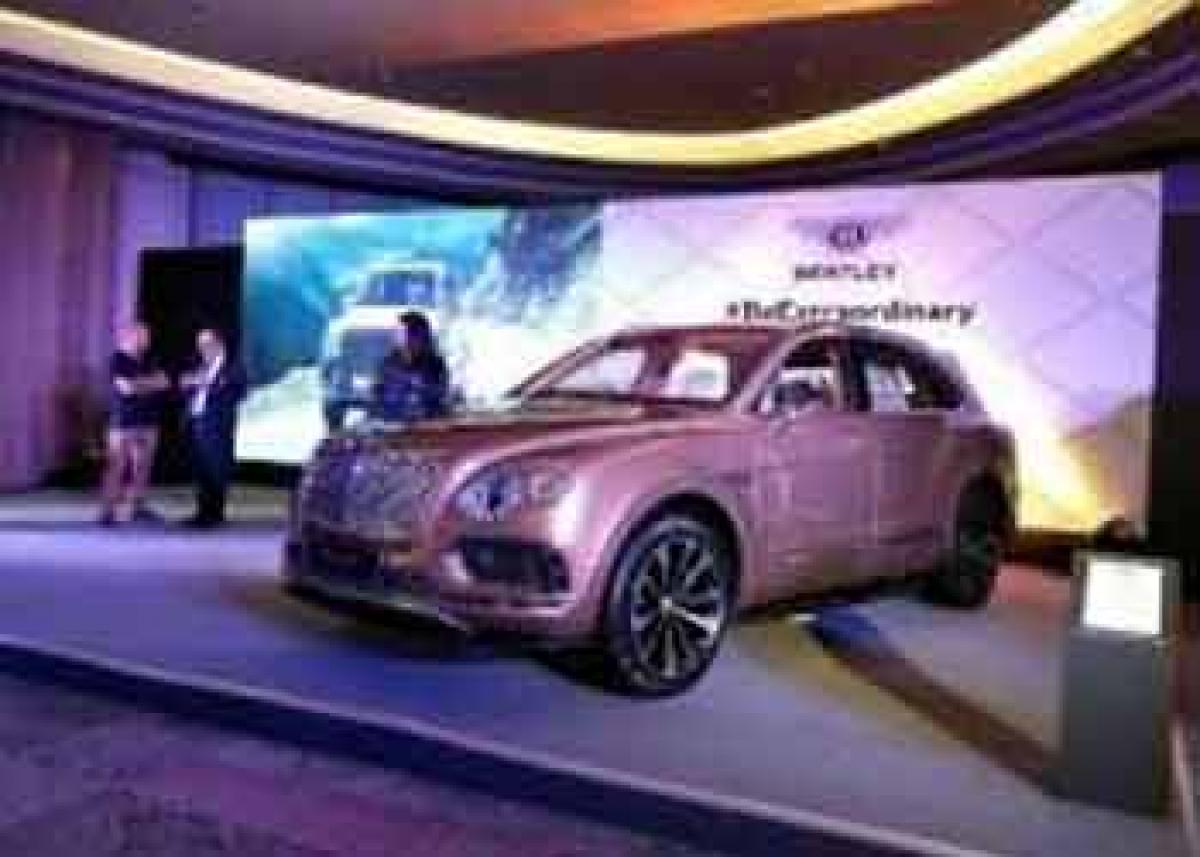Bentleys first SUV Bentayga to cost Rs 3.85 Crore in India