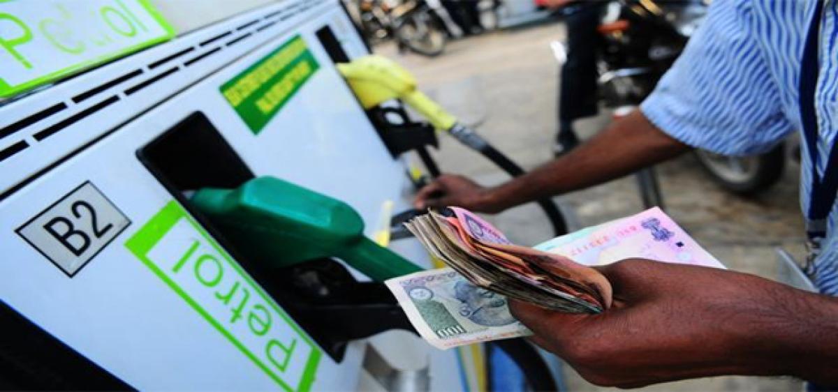 Petrol price hiked 14 paise a litre, diesel by 10 paise