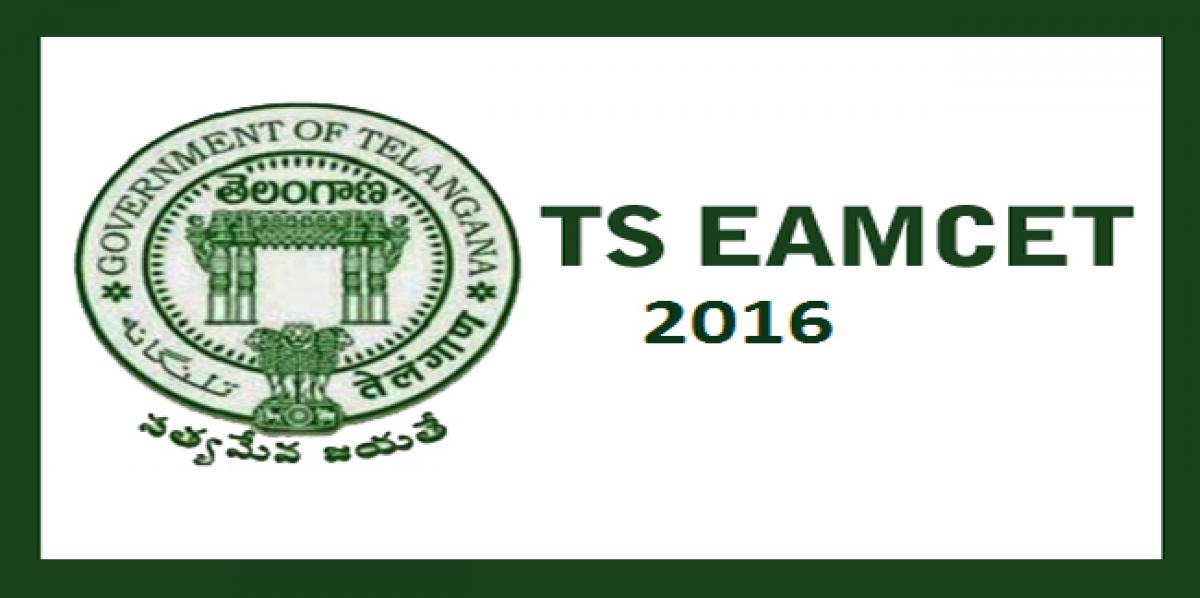 Telangana EAMCET 2016 results on May 27