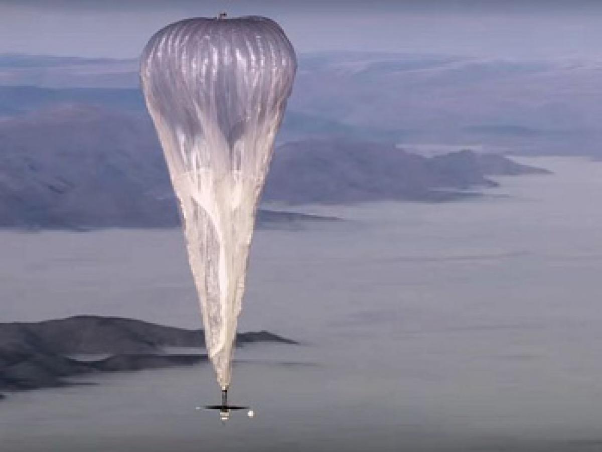 Google balloon to provide fast internet in remote areas