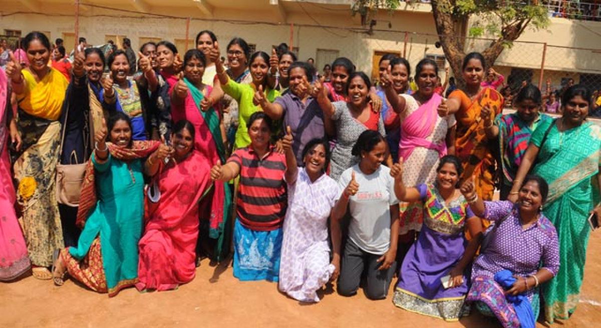 Anganwadi workers’ sports and games begin