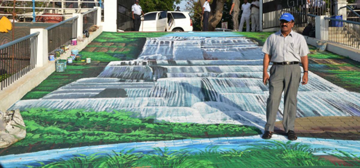 3-D paintings to adorn Hyderabad