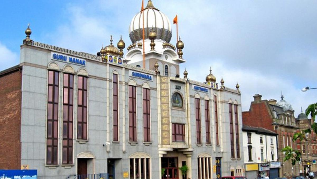 UK gurudwara ransacked