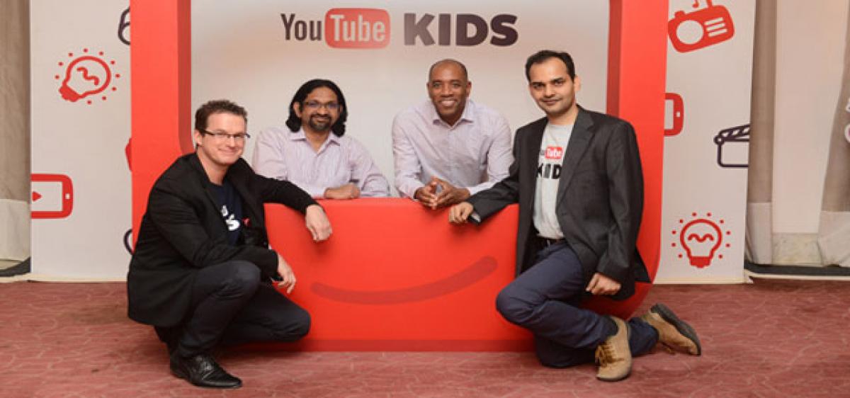 Children-centric video app YouTube Kids launched in India