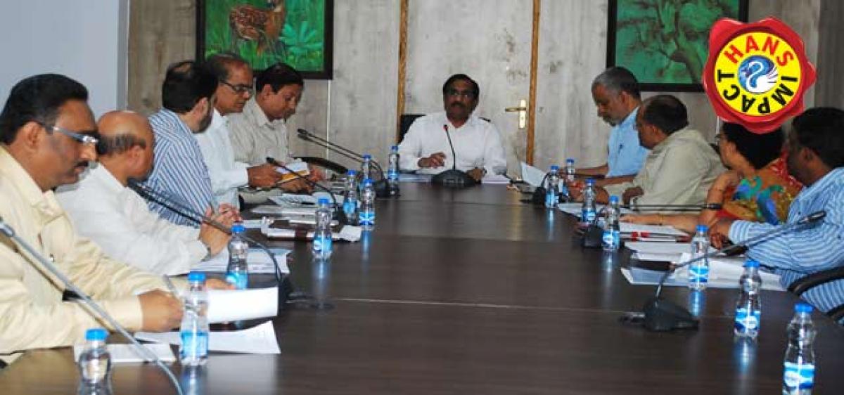 Telangana CS reviews Central schemes