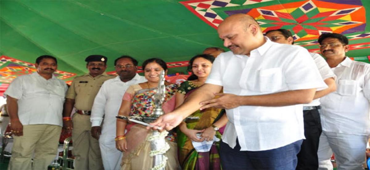 Will strive for growth of district: Minister Sujay