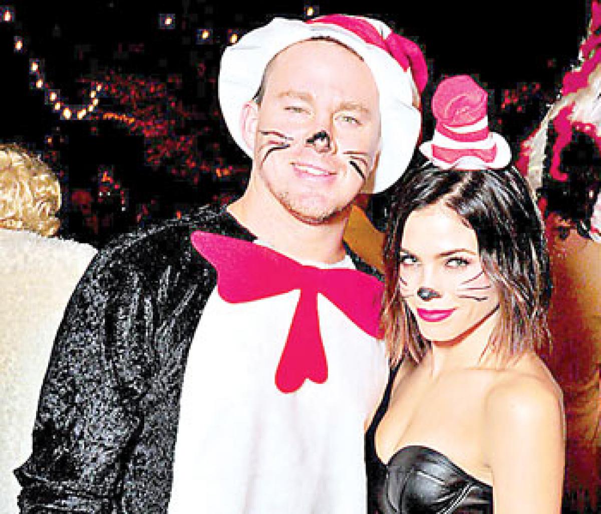 Channing Tatum, Jenna Dewan’s Halloween look