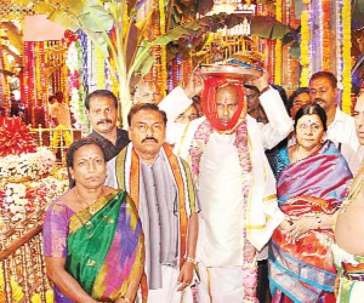 Brahmotsavams begin at Tiruchanur