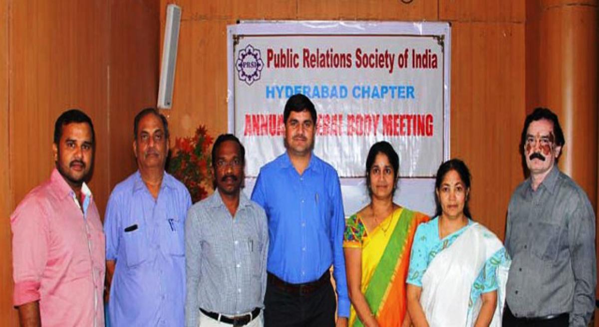 Dr Venu Gopal Reddy is new PRSI boss