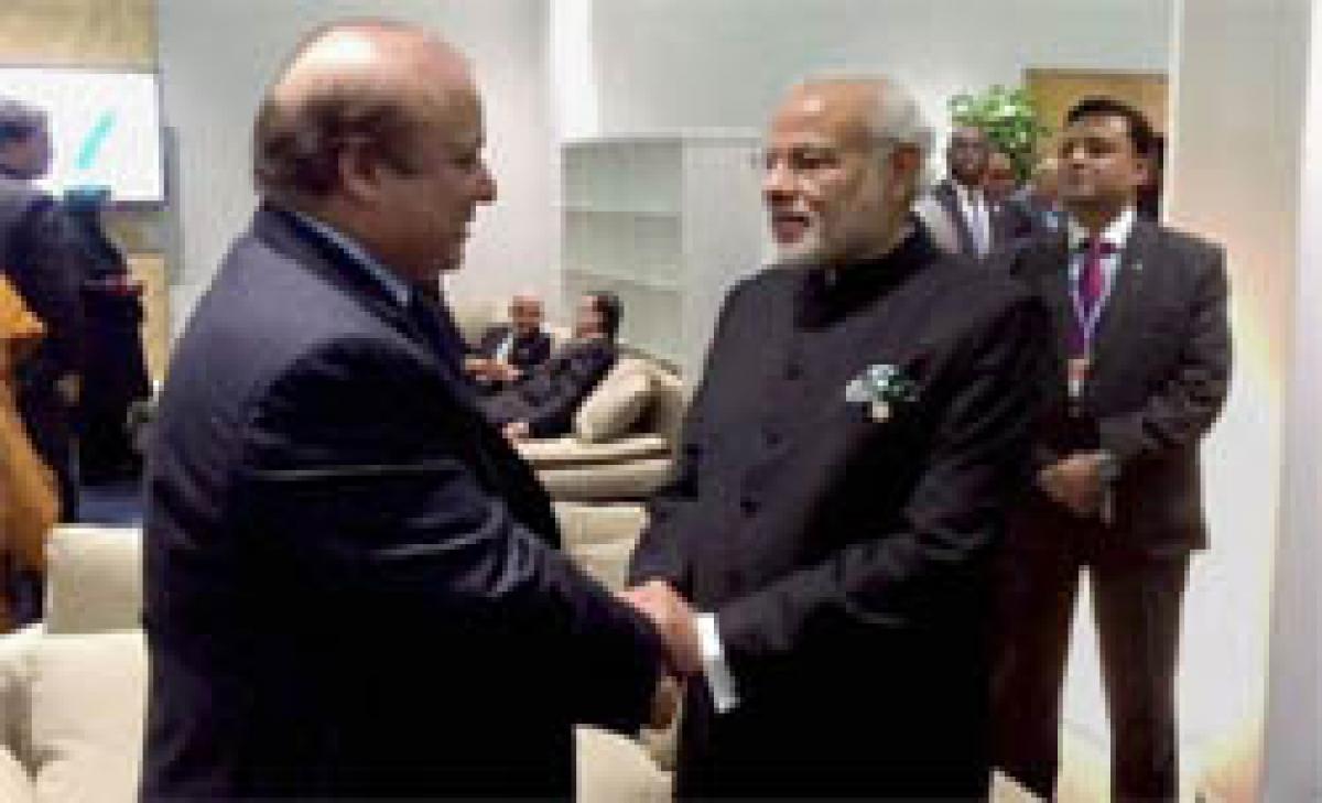 PM Modi shaking hands with Sharif indicates his tolerance: Shiv Sena