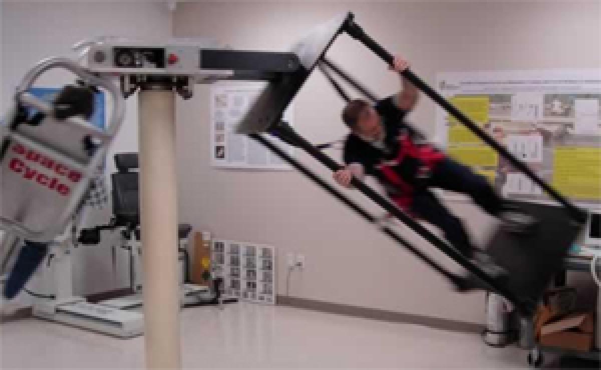 Exercise with artificial gravity can save astronauts