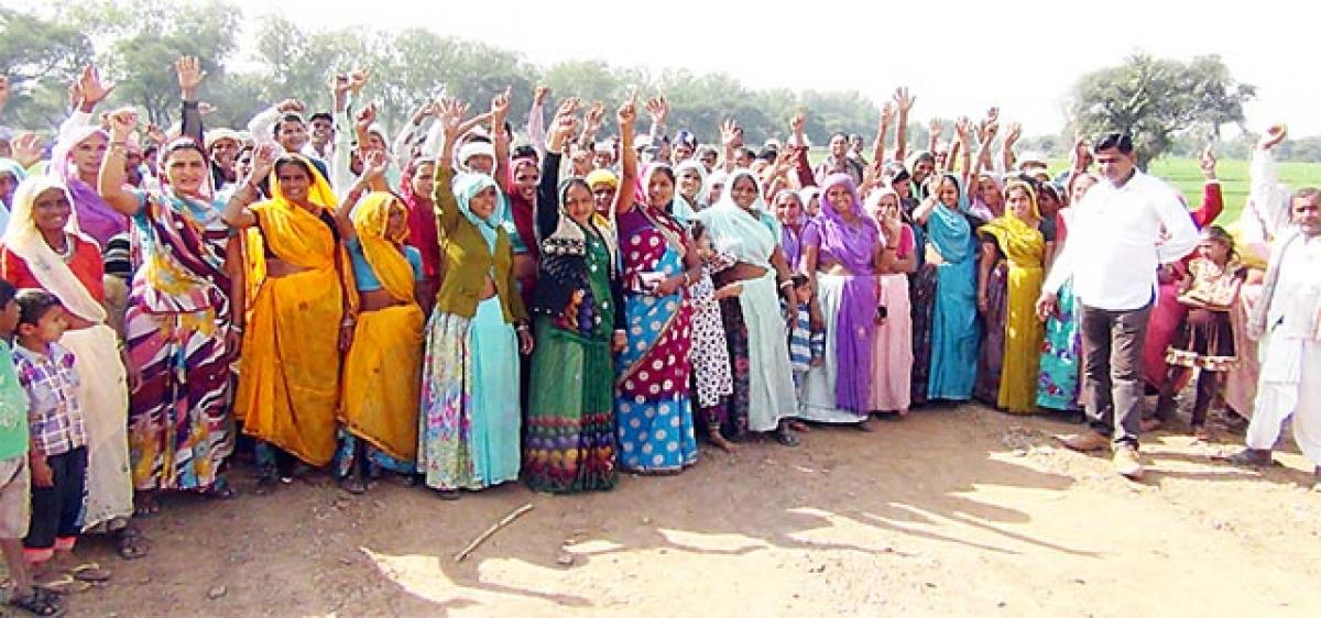 Villagers obstruct Janmabhoomi