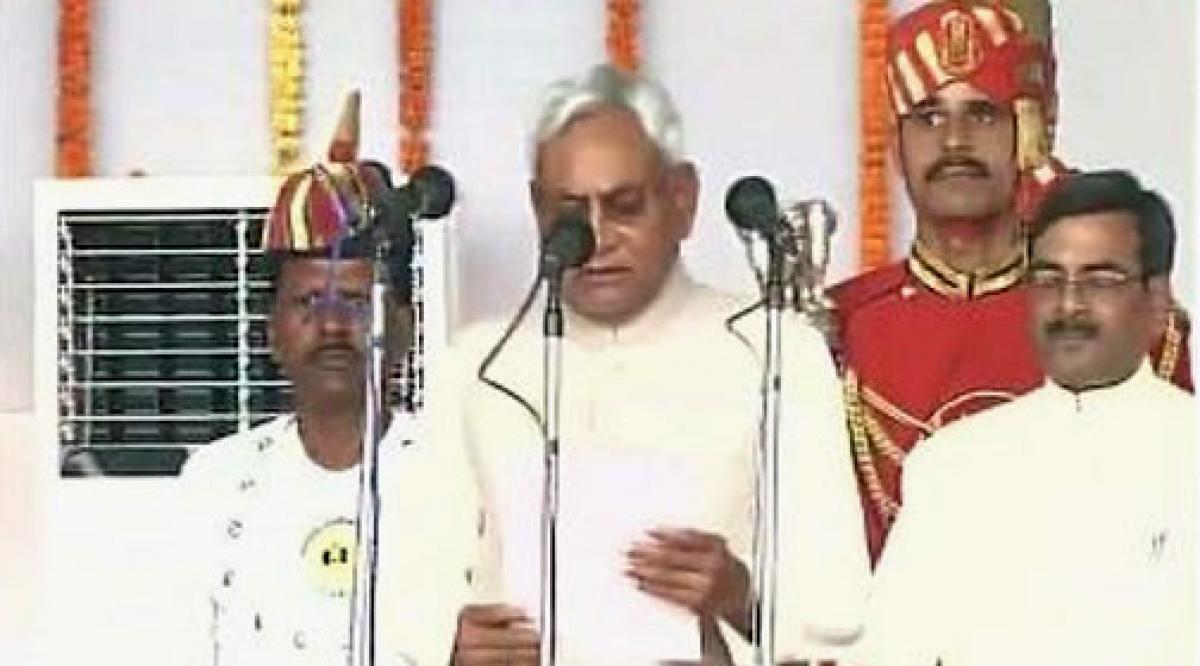 Nitish Kumar sworn in as Bihar Chief Minister for fifth time