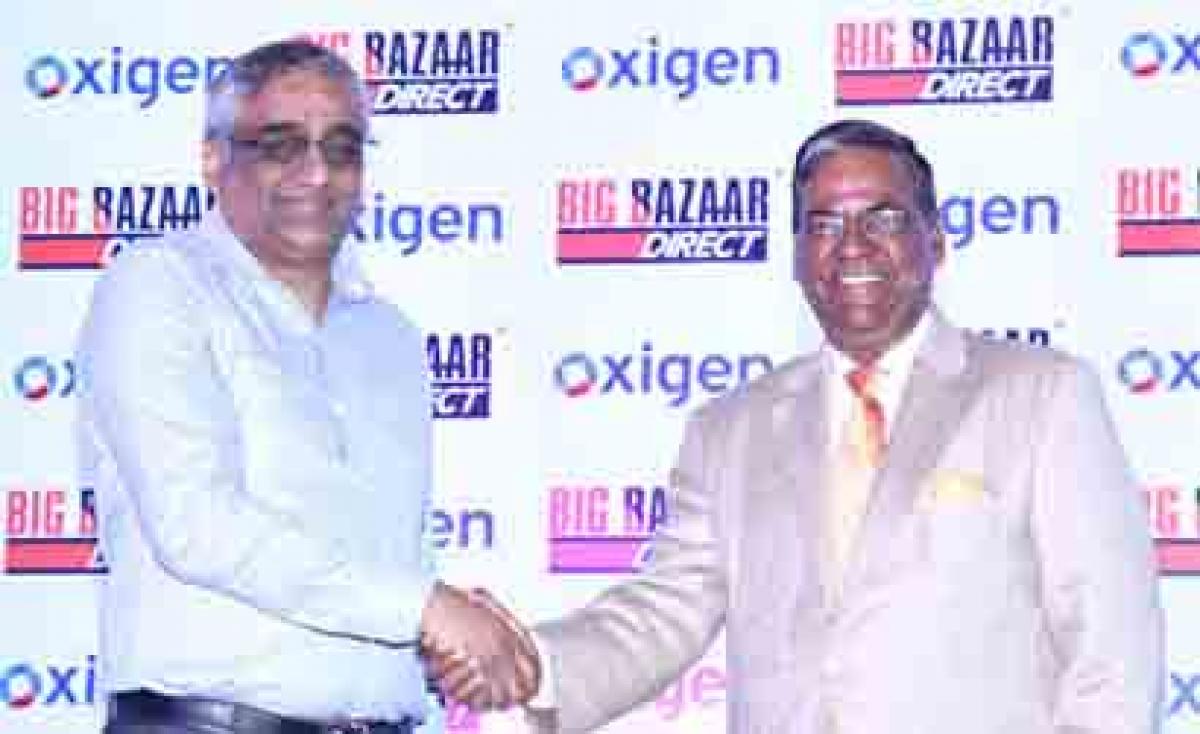 Oxigen Services partners with Big Bazaar Direct to Expand Assisted e-commerce across India