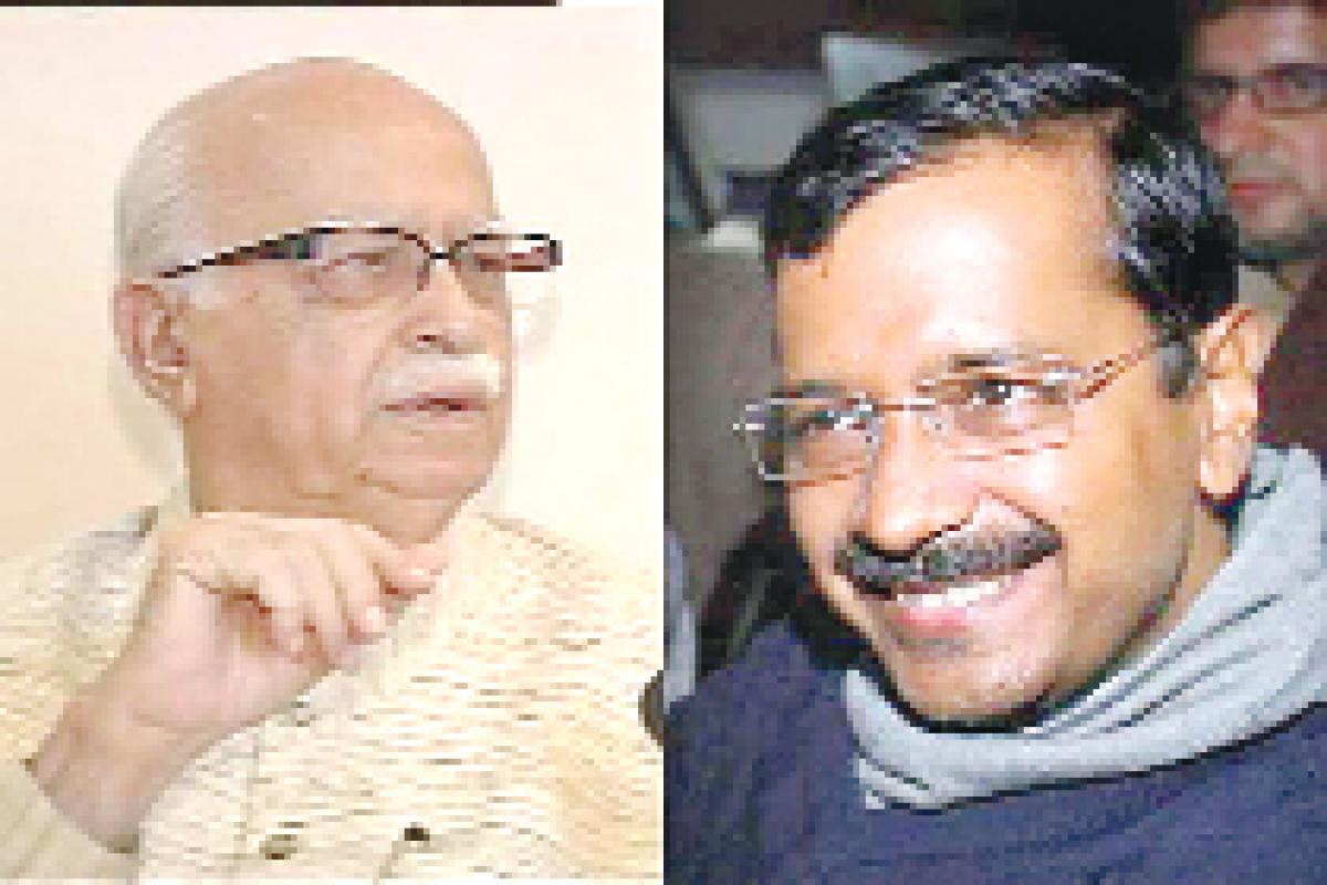 Advani cancels emergency meeting with Kejriwal