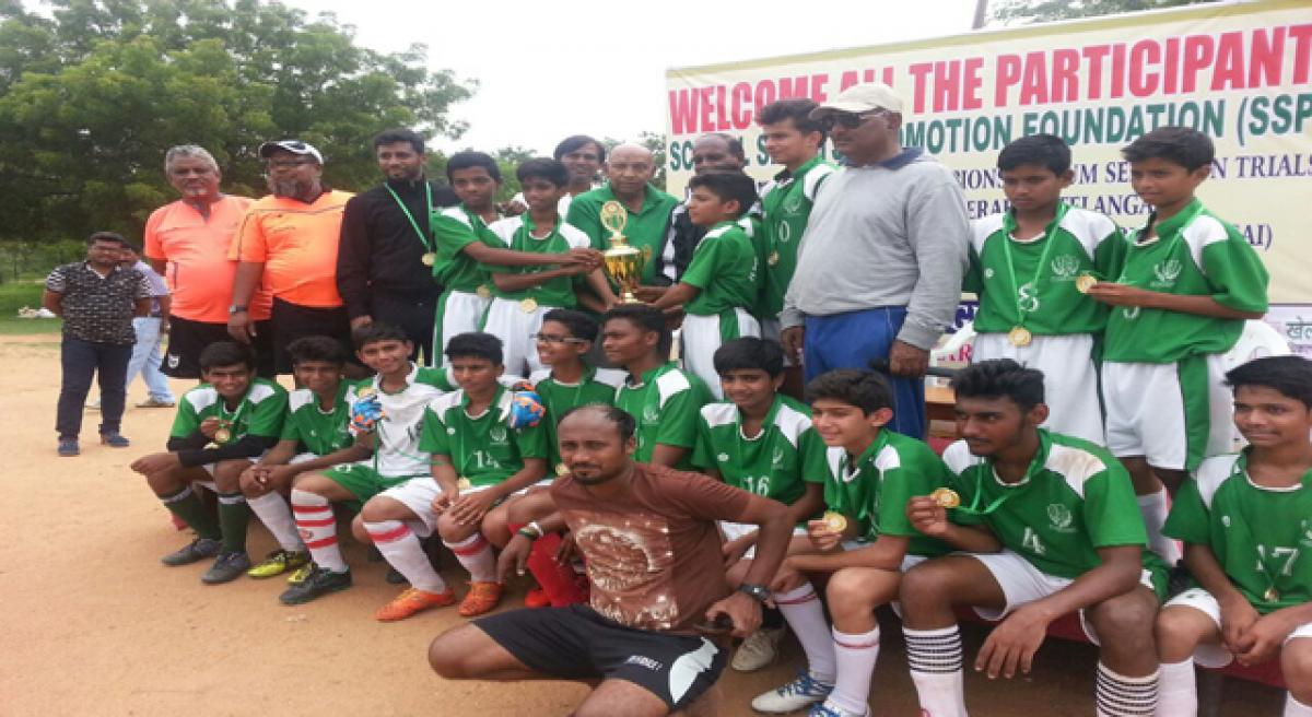 Hyderabad SSPF champs
