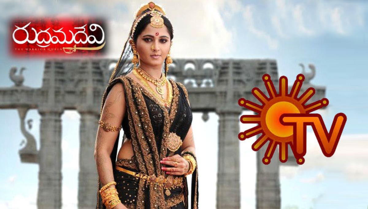 Sun TV grabs Rudramadevi satellite rights