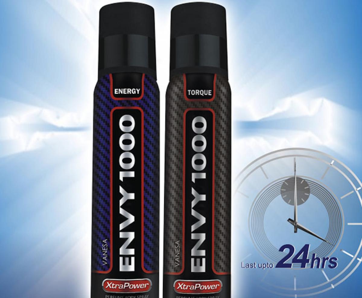 Envy 1000 launches Xtra power deodorant for Men