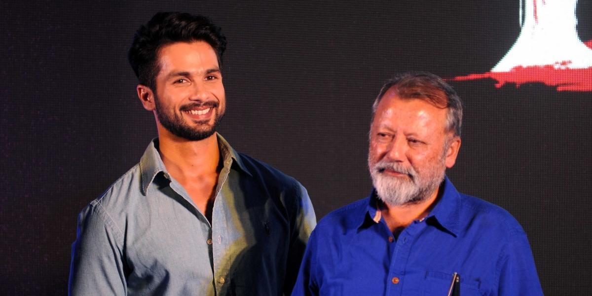 Shahid Kapoor was nervous to work with father