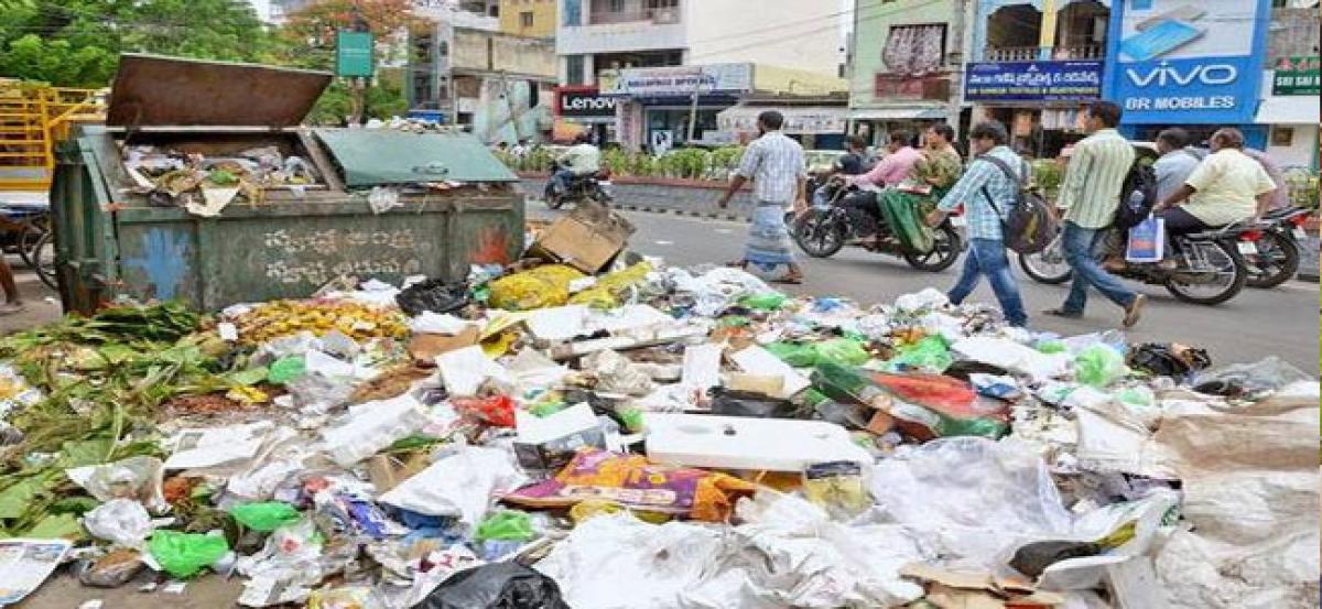 CR Puram, the new dumping yard for Tirupati garbage