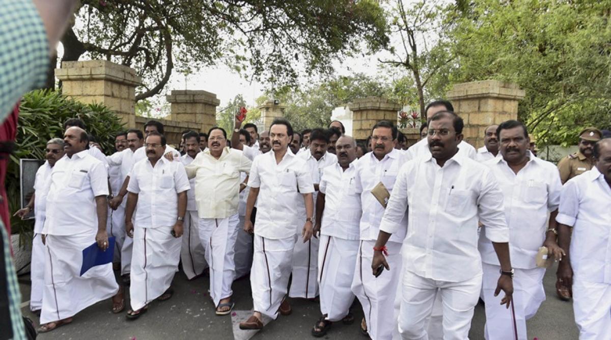 DMK moves Madras High Court challenging Palaniswamis trust vote