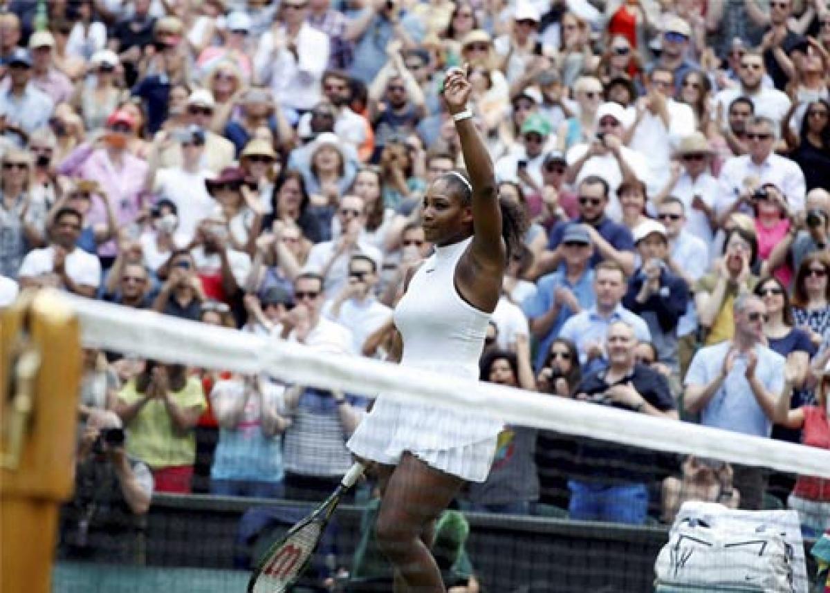 Triple century milestone for Serena