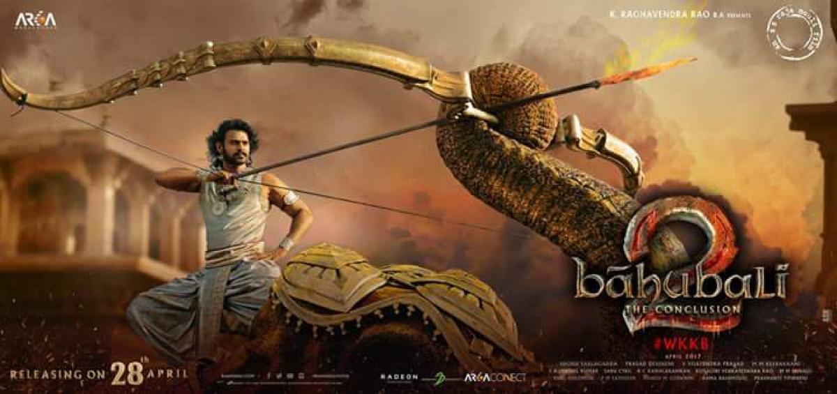 Baahubali 2 second day box office collections is Rs.215 Cr