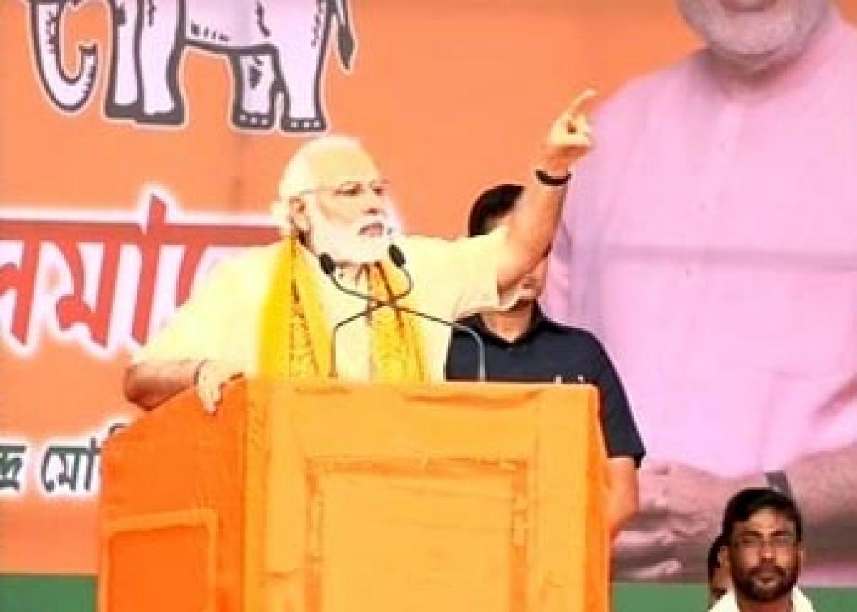 PM Modi taunts his predecessor, promises development in Assam