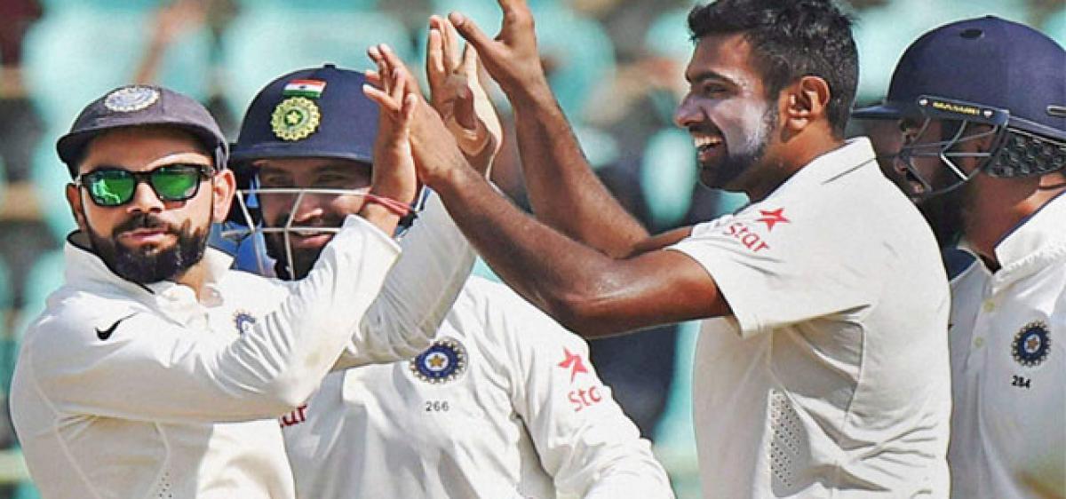 Ashwin holds sway on dramatic day