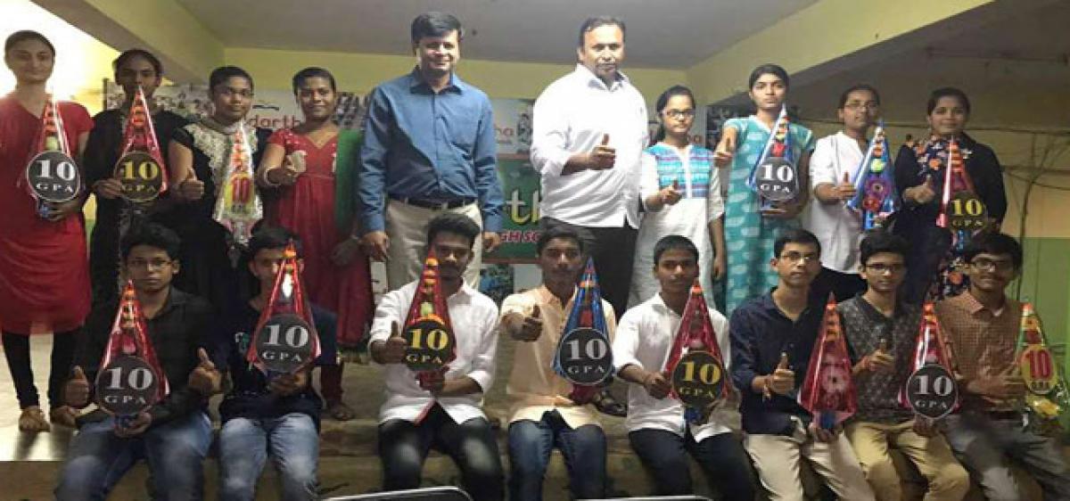 13 students of Siddartha get 10 GPA