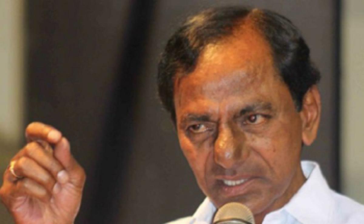 KCR upset with Opposition over continuous protests