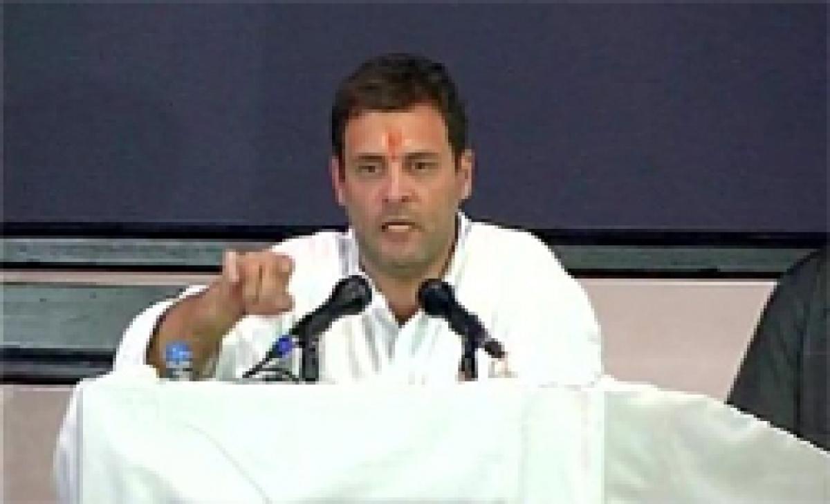 Rahul Gandhi attacks RSS’ hierarchy system, asks Congress to work like Steve Jobs Apple