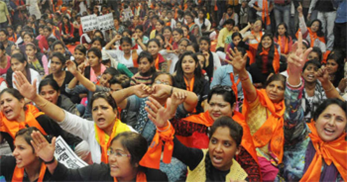 ABVP to protest against Delhi Govt. in DU