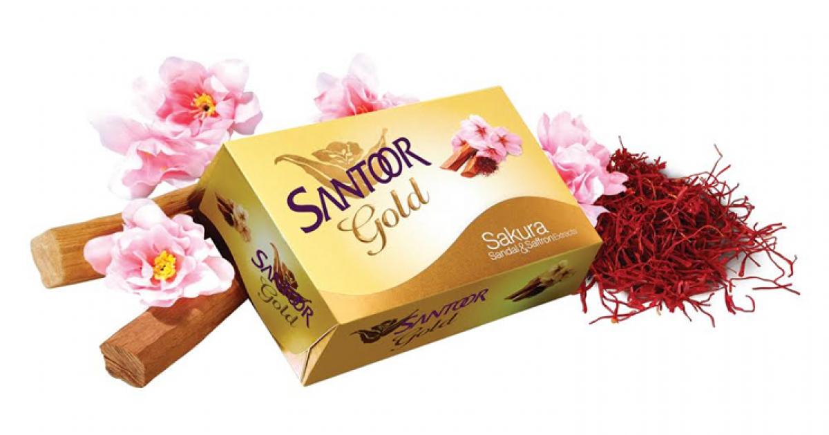 Santoor, the flagship brand from Wipro Consumer Care & Lighting has announced the launch of Santoor Gold